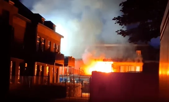 brand bonheiden amateurbeeld