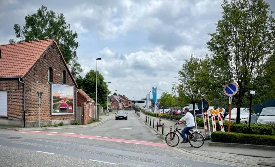 Fietsoversteek Hellevoortstraat Nijlen
