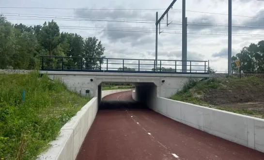 fiets- en voetgangerstunnel Muizen Willendriesstraat