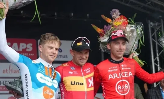 Vorig jaar haalde Kristoff het voor Van Uden en Capiot