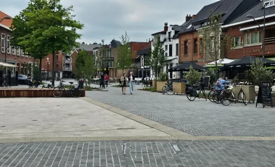 Voetgangerszone Mol
