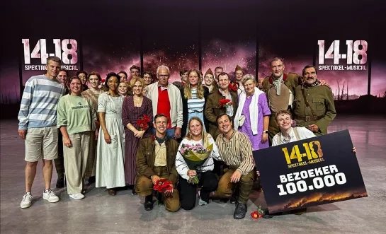 Studio 100 Pop-Up Theater Puurs-Sint-Amands musical 14-18