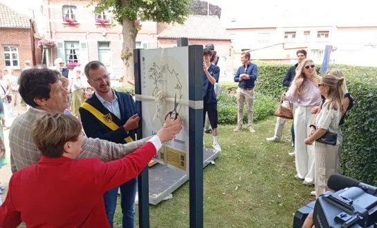 Inhuldiging Louis Neefs-wandeling in Gierle