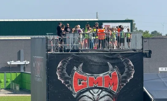 Graspop Metal Meeting podium rondgang opbouw