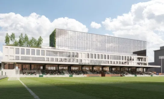 Nieuw stadion Oscar Van Kesbeeckstadion Racing Mechelen