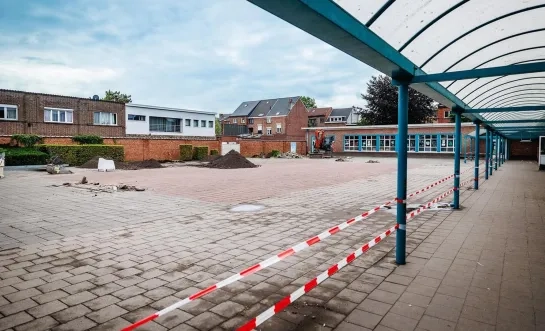 Skelet gevonden in Go! Maurits Sabbeschool Mechelen