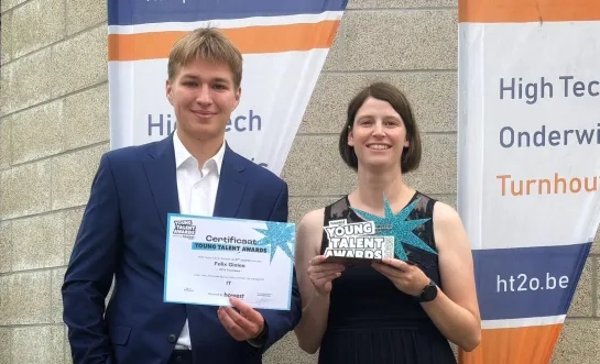 PyRacer HT²O Turnhout Felix prijs Young Talent Awards IT