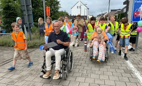 directeur meester Geert juf Nik Peulis pensioen 't Peultje