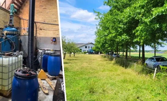 Drugslabo ontdekt in Geel