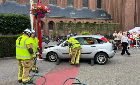 Flashmob van de brandweer