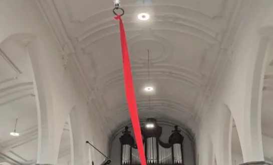 rode lijn St.-Martinuskerk 