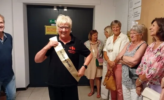 Mia Geens werkt 50 jaar bij Carrefour Market Herentals