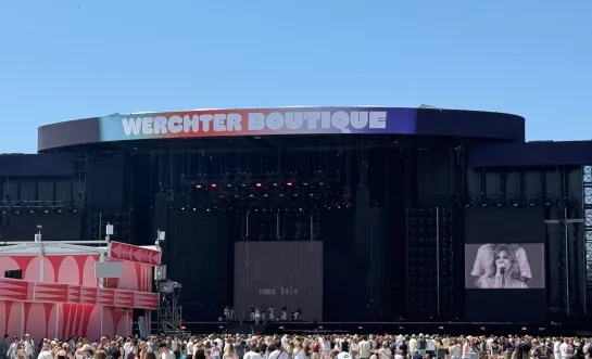 Emma Bale op Werchter Boutique