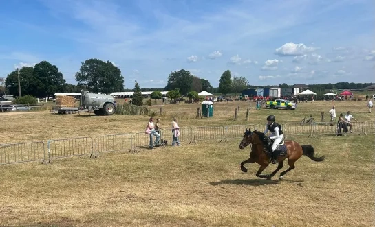 Foto van het EK eventing in Minderhout