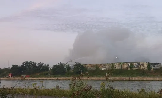 Bedrijfsbrand bij opslagbedrijf Storebox