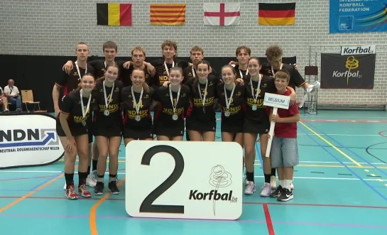 Korfbalbeloften pakken zilver in Herentals