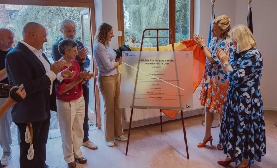 opening detentiehuis Olen minister van Justitie Annelies Verlinden
