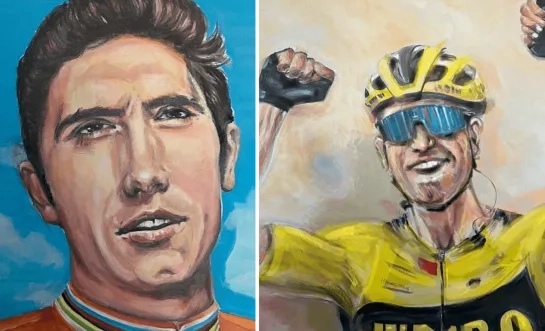 ArtNouvélo Herentals Fietst & Feest To Walk Again Eddy Merckx Wout van Aert
