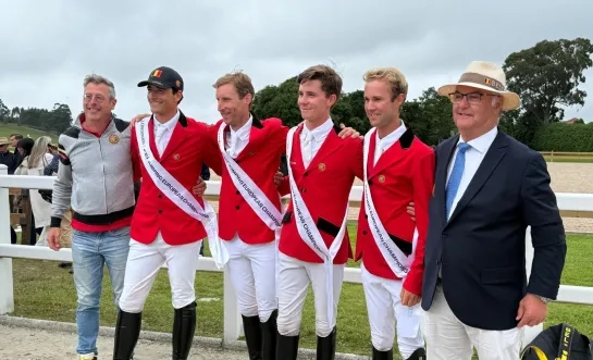 Goud voor Belgisch jumpingteam EK