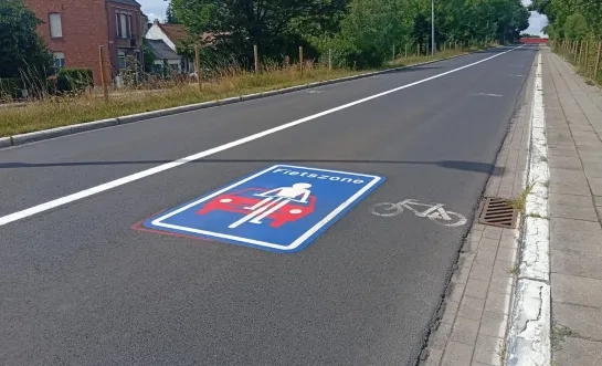Stationsberg Sint-Katelijne-Waver fietsstraat