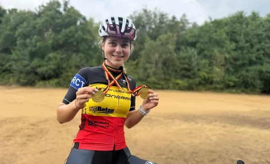 Liese Geuens mountainbike Retie Belgisch kampioen junioren