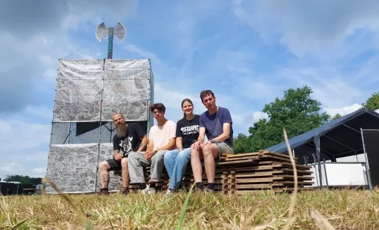 Asgard Metal festival MPI Oosterlo opbouw Herselt