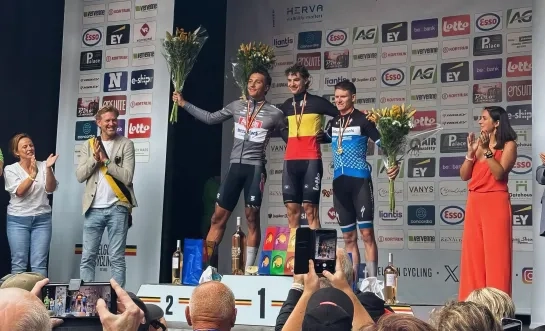 Liam Van Bylen Belgisch kampioen beloften Westmeerbeek Hulshout