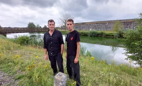 Koen De Bouw en Jolan De Bouw in Breendonk
