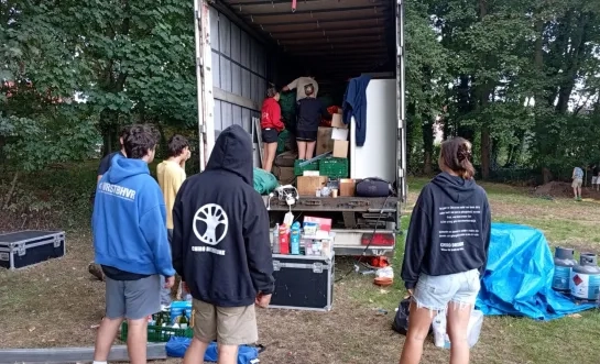 Chiro Breendonk vlaggenroof kamp Essen