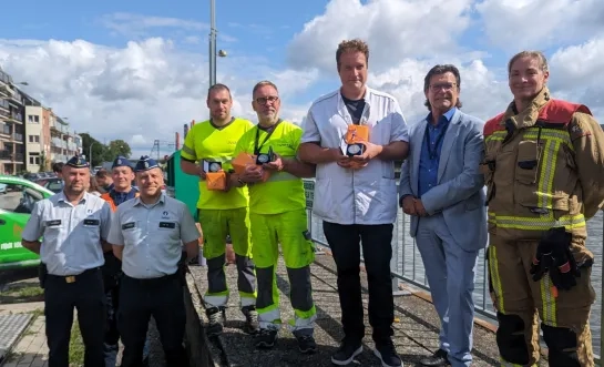 Helden redden peuter uit Zeekanaal in Willebroek