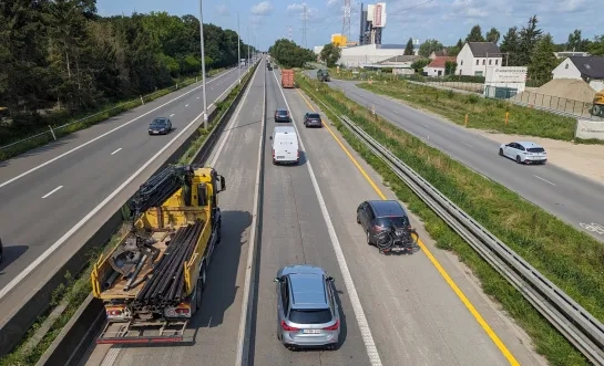 Werken E313 voorbereiding plaatsing geluidschermen