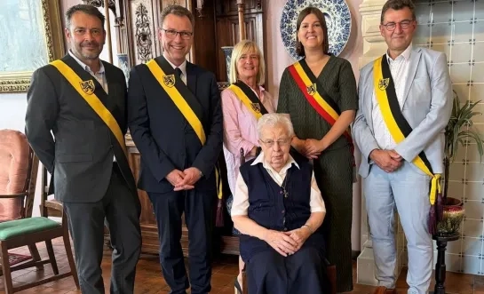100-jarige zuster Kastrien Duffel