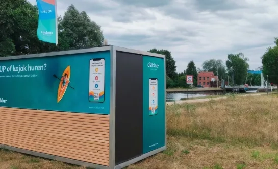 Sup of Kajak automaat Turnhout Dobber