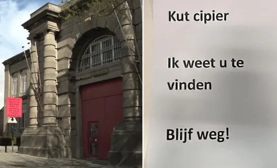 dreigbrief cipier gevangenis Mechelen