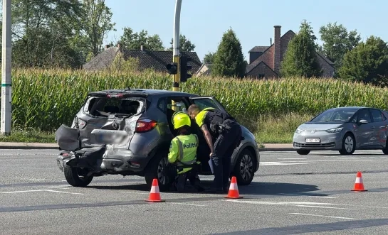 ongeval ringlaan Geel Diestseweg baby