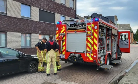 brandje appartement Burgstraat Geel