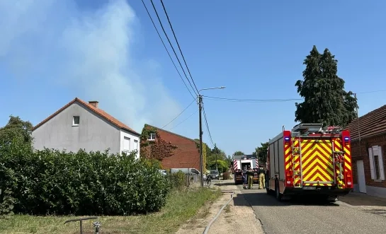Brand Herenthout Bergense Steenweg 
