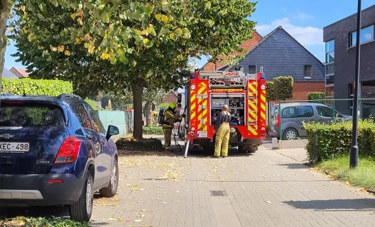 Brandweer in Morkhoven voor gaslek