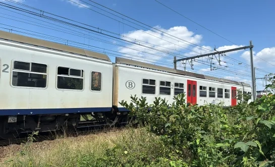 archieffoto van een trein