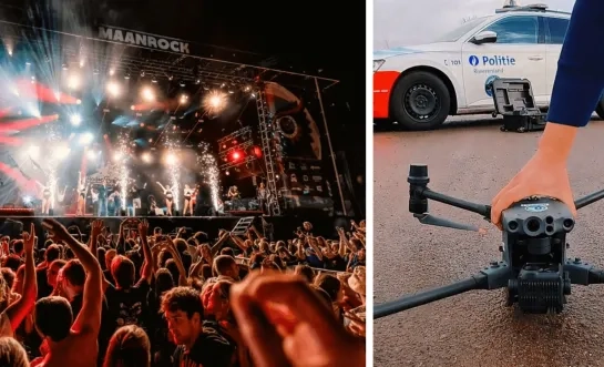 Droneverbod boven Maanrock
