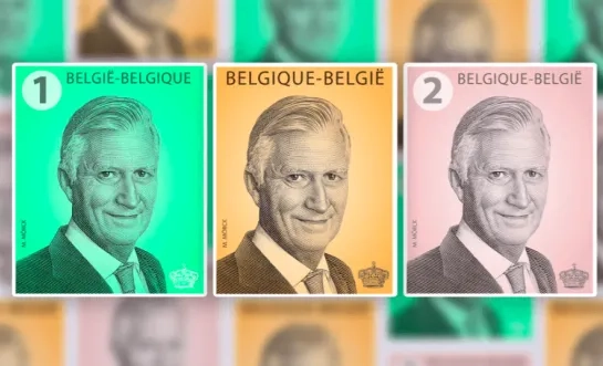 bPost zegel koning Filip
