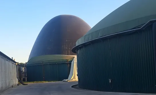 HVZ Taxandria koepel biogascentrale Arendonk
