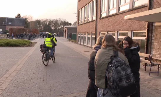 school Nijlen fietsers eerste schooldag