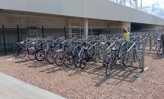 Nieuwe fietsenstalling aan station Mechelen