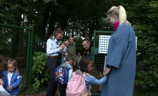 eerste schooldag basisschool Berg 