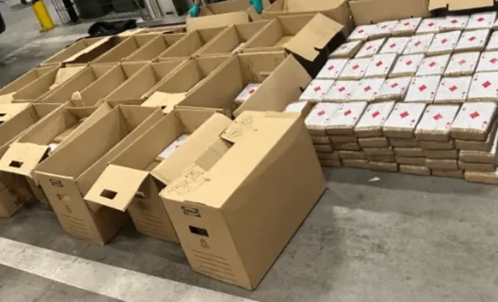 drugsvangst Bouwel 1 ton cocaïne 