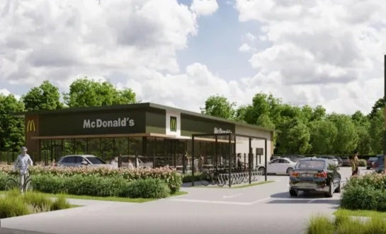 Ontwerp Mcdonald's Bouwel