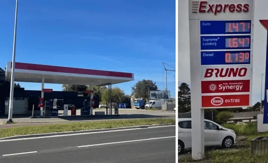 Goedkoop tanken in Heist
