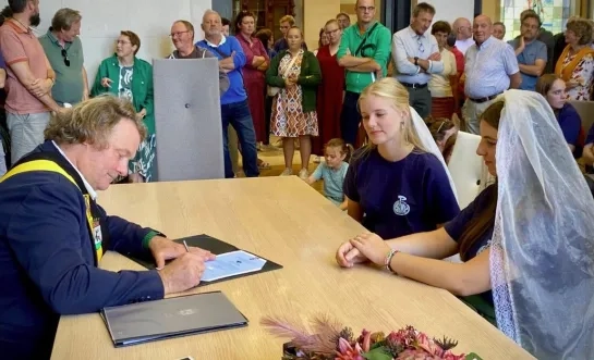 Chirogroepen stappen in het huwelijk