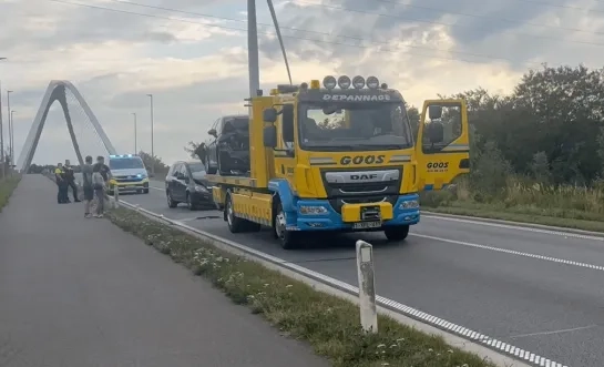 Ongeval met 4 auto's Geel Winkelomheide